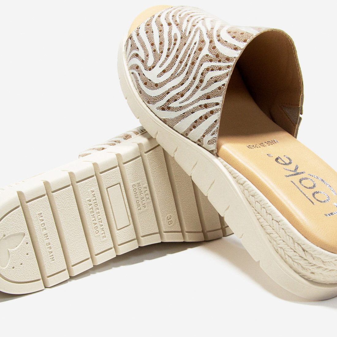 Damen Pantoletten Looke LAURENCIA