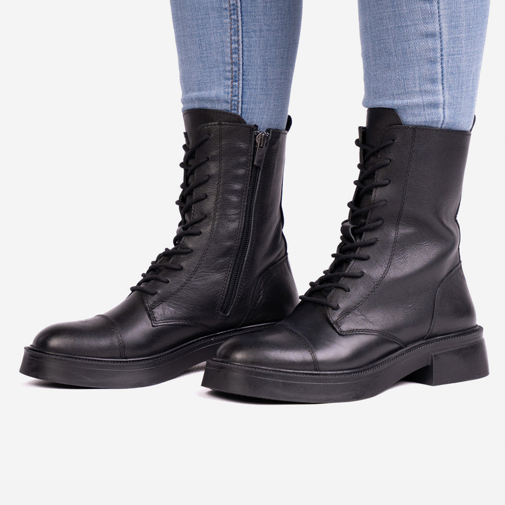 Lederschuhe Damen