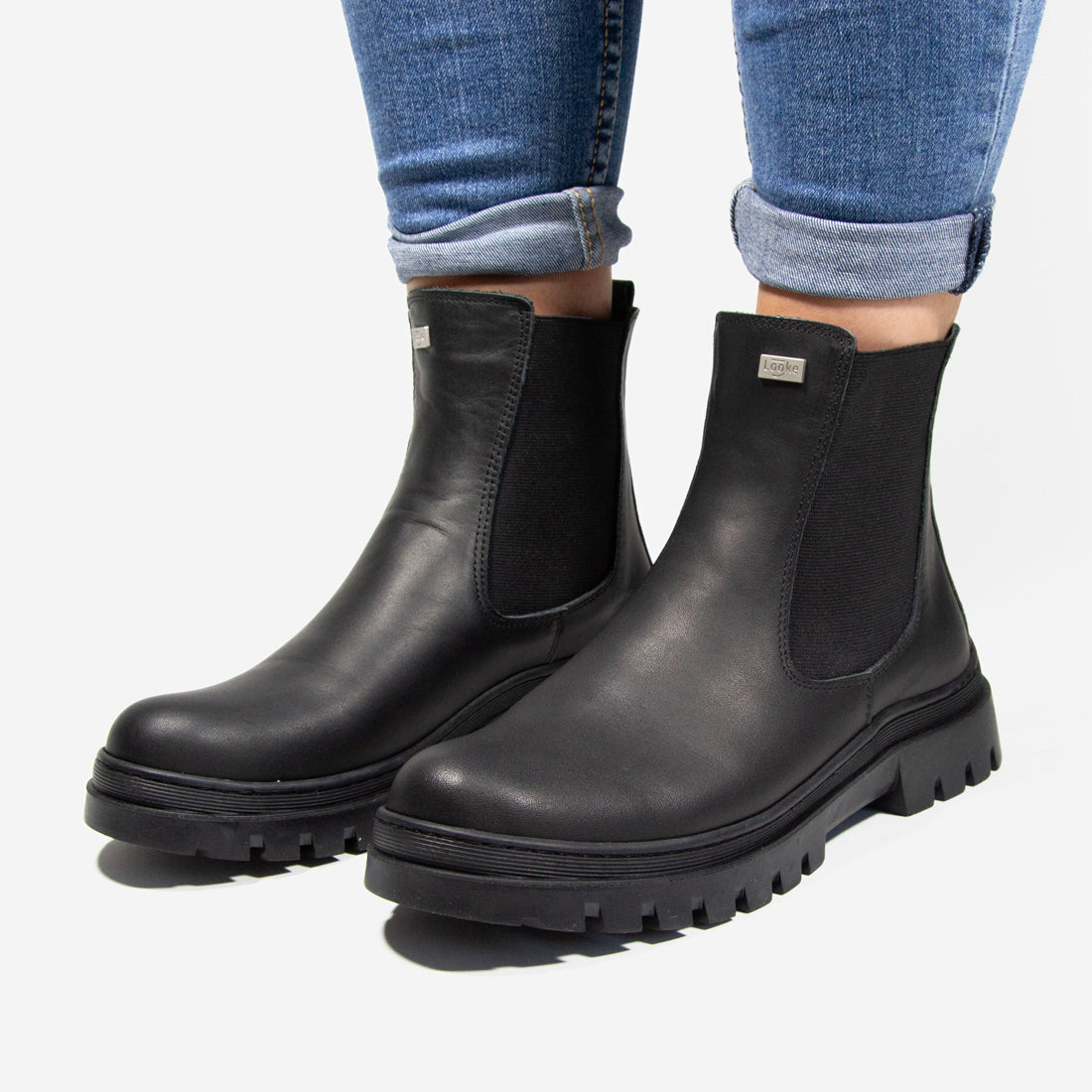 Damen Chelsea-Stiefeletten Looke LASINNE